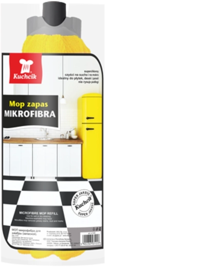 Mop din microfibră cu bandă Power Scrub KUCHCIK