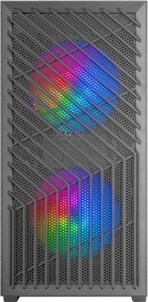 Carcasă PC MARS MC‑Vortex mATX, 3× ventilator FRGB