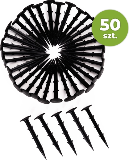 Țepușe de ancorare pentru textilă 15 cm, 50 buc, MultiGarden