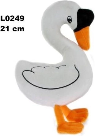 Figurină decorativă lebădă Łabędź L-249, 21 cm