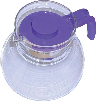 Ceainic din sticlă Matura 1 l cu capac și mâner din plastic