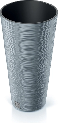 Ghiveci Furu Slim 25 cm gri beton