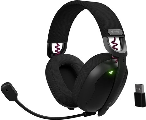 Fury Fukiya F6 set cu cască de gaming wireless negru