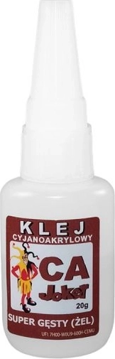 Adeziv cianoacrilat Joker super vâscos (gel) 20 g (capac cu ac)