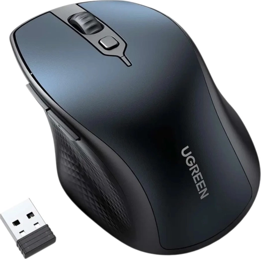 Mouse wireless UGREEN MU101 2,4 GHz – albastru închis