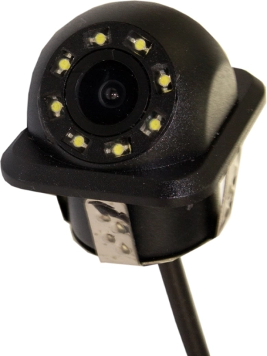 Cameră video pentru marșarier auto 12 V 720p cu 8 LED-uri