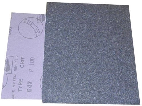 Pânză abrazivă pentru metal și lemn, granulație 80, 230 × 280 mm
