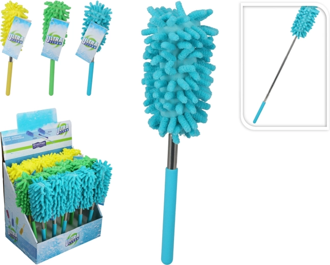 Pana de praf telescopică din șenilă 25–76 cm, mix de culori