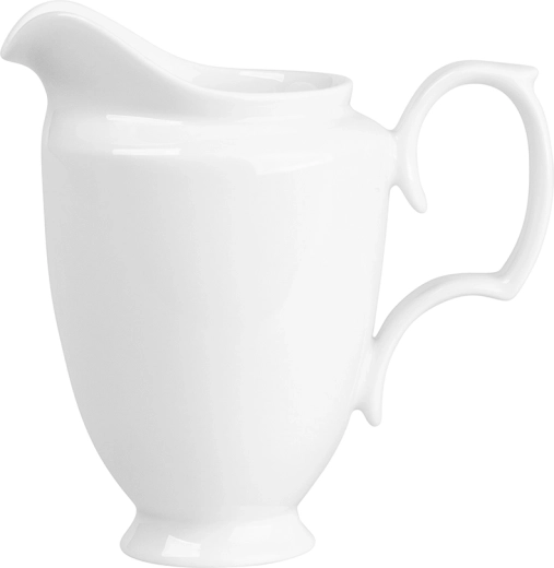 Lăptieră din porțelan MariaPaula Clasic alb 300 ml