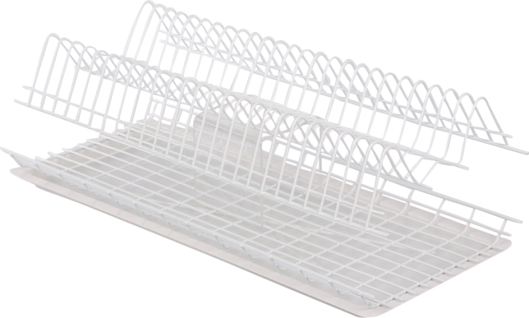 Scurgător pentru dulap 60 cm alb cu tavă de scurgere Metpol