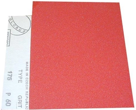Hârtie abrazivă pentru lemn, granulație 40, 230 × 280 mm