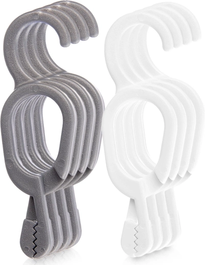 Clipe pentru prosoape cu cârlig, set 8 buc