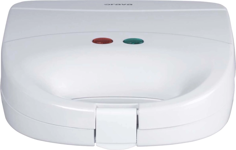 Sandwich maker triunghiular 750 W alb