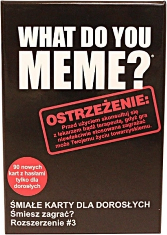 What Do You Meme? Pachet Extra Nr. 3: Extensie Îndrăzneață pentru Adulți