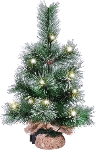 Brad de Crăciun Solight cu iluminare LED, 45 cm