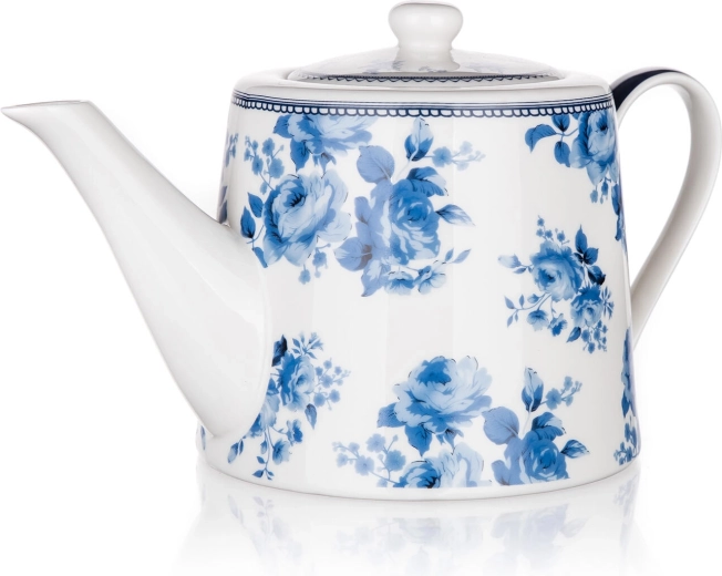 Ceainic și cafetieră din ceramică Blue Flower 1 l