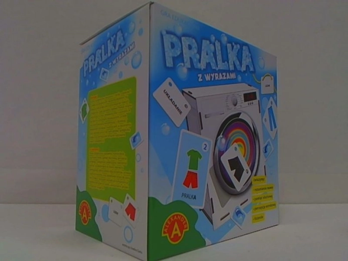 Mașină de spălat – joc cu cuvinte (joc educativ)