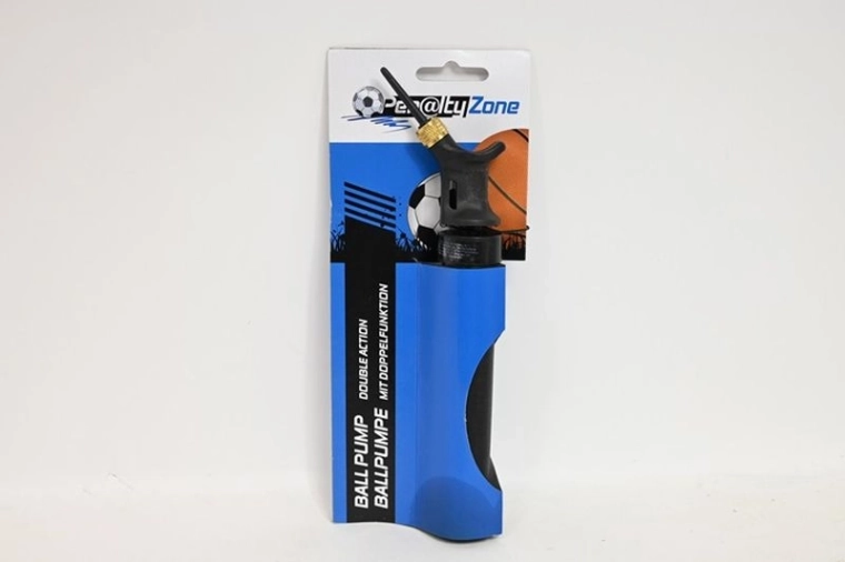 Pompă dublă pentru mingi cu ac, 17 cm