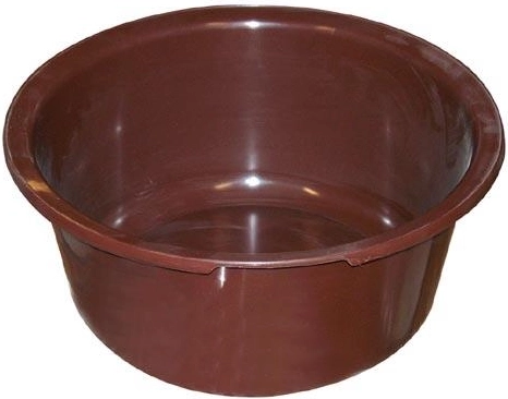 Lavoar din plastic 42 cm maro