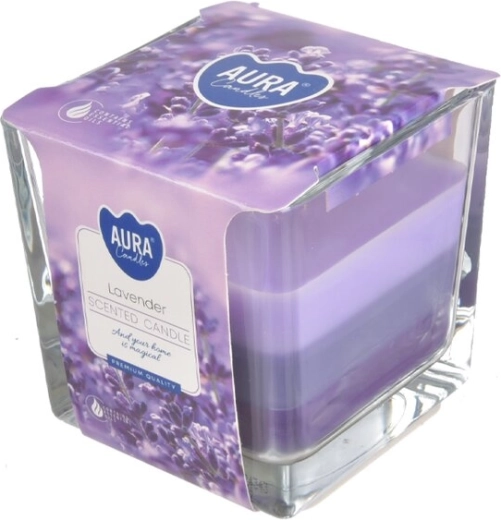 Lumânare parfumată în borcan cu aromă de lavandă 170 g