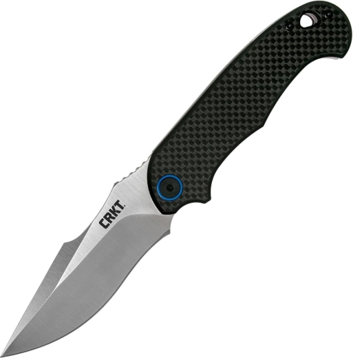 CRKT P,S,D, Carbon Fiber, cuțit pliabil de buzunar cu deschidere asistată, 9,2 cm