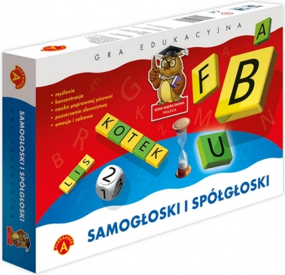 Joc educațional Alexander - Bufnița înțeleaptă - Vocale și consoane