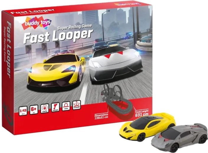 Pistă de curse Fast Buddy Toys
