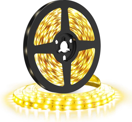 Bandă luminoasă LED Solight 5 m alb cald 3000 K 120 LED/m IP20