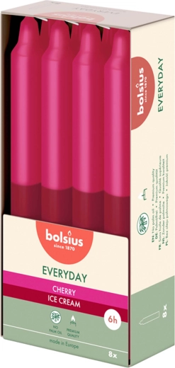 Lumânare parfumată conică Cherry Ice Cream - 1 bucată