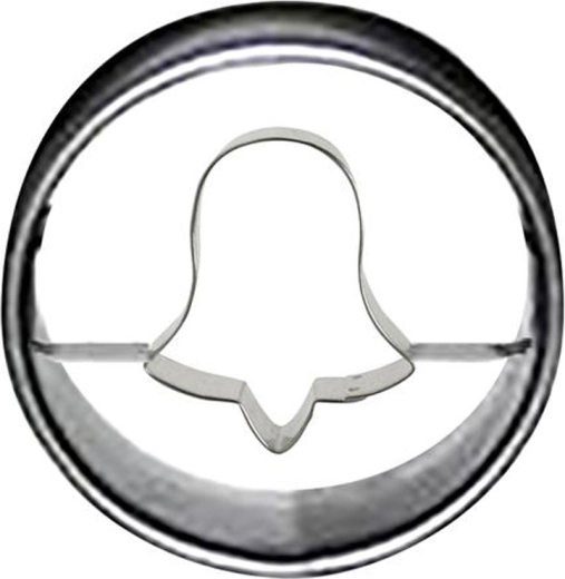 Formă pentru decupat prăjituri cerc – clopoțel 4 cm