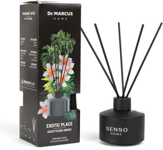 Dr. Marcus Home Perfume difuzor cu bețișoare Exotic Place 100 ml