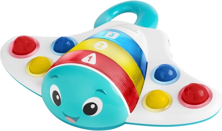Baby Einstein jucărie senzorială Pop & Explore Stingray, 6m+