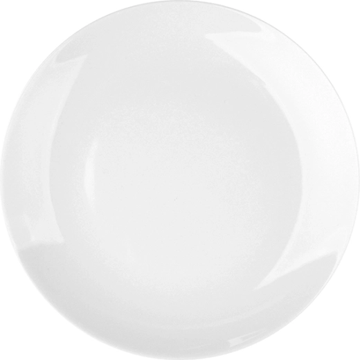 Farfurie ceramică albă