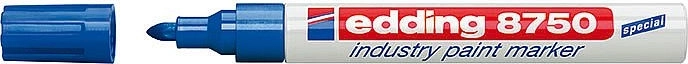 Marker industrial cu lac albastru Edding 8750