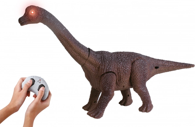 Dino Brachiosaurus RC cu telecomandă 18 cm
