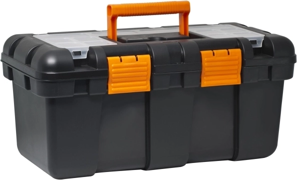 Cutie din plastic pentru scule cu organizator