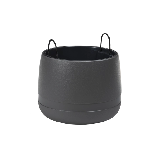 Ghiveci tip bol Koma 48 cm antracit