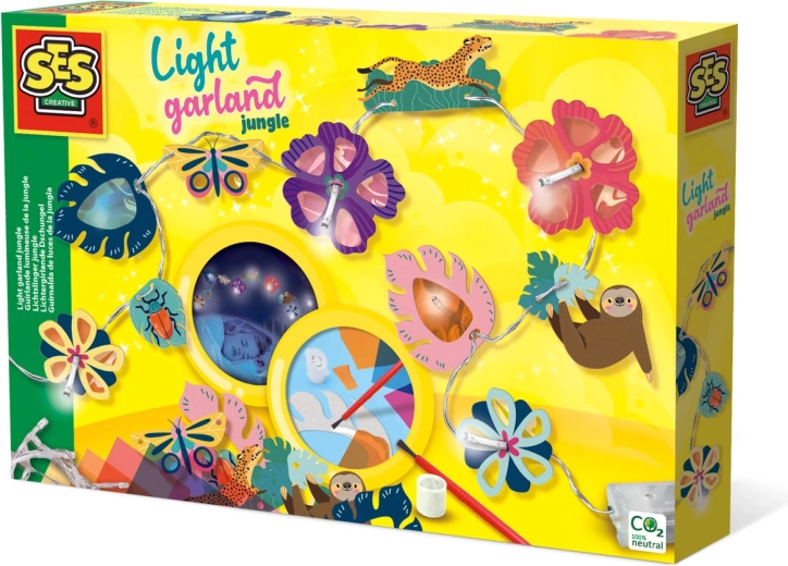 Ghirlandă luminoasă junglă de creat