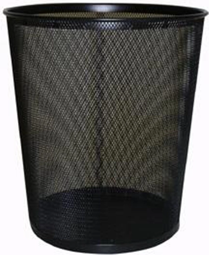 Coș de gunoi din sârmă Toro 10 l negru