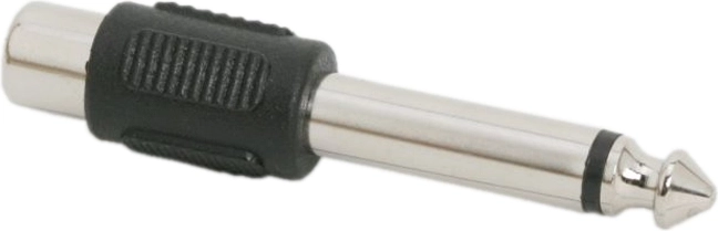 Adaptor RCA mamă la mufă jack mono de 6,3 mm