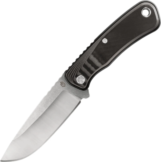 Gerber Downwind fixed DP black cuțit outdoor cu lamă fixă 10,8 cm negru-gri