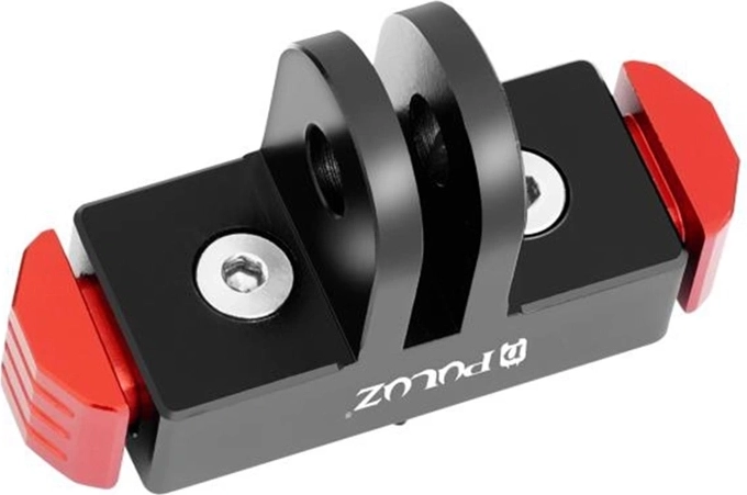 Suport magnetic cu prindere rapidă Puluz pentru GoPro HERO13 Black / MAX2 (negru și roșu)