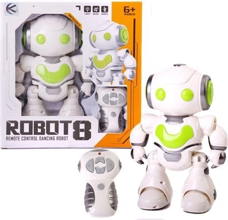 Robot interactiv cu efecte sonore, de mișcare și luminoase - 1 bucată