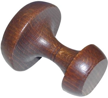 Ștanță din lemn pentru gogoșele/colțișori 6 și 4 cm