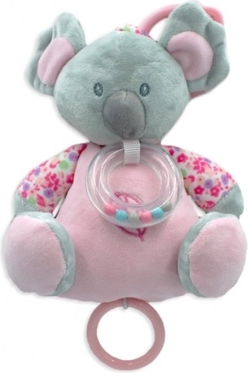 Cutie muzicală roz Koala 18 cm