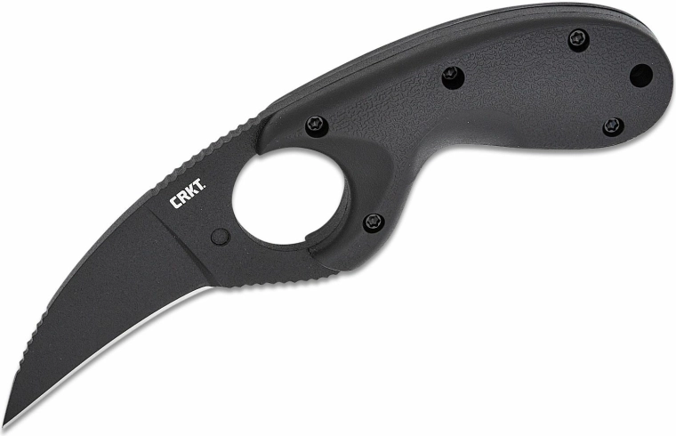 CRKT Bear Claw Black cuțit compact de exterior cu teacă
