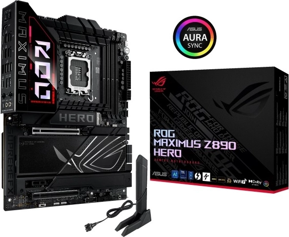 Placă de bază ATX Asus ROG Maximus Z890 Hero