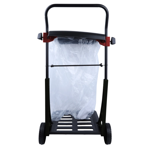 Cărucior de grădină pentru frunze și suport pentru sac 80 l - 1 bucată