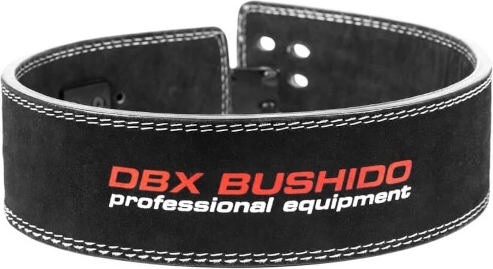 Centură de haltere DBX BUSHIDO din piele, cu cataramă cu pârghie