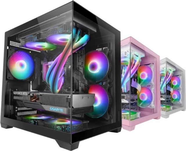 Carcasă PC MARS MC-View2 Black mATX